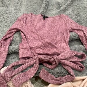 Forever 21 wrap tie top